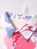 Оверсайз рубашка с динозаврами#2