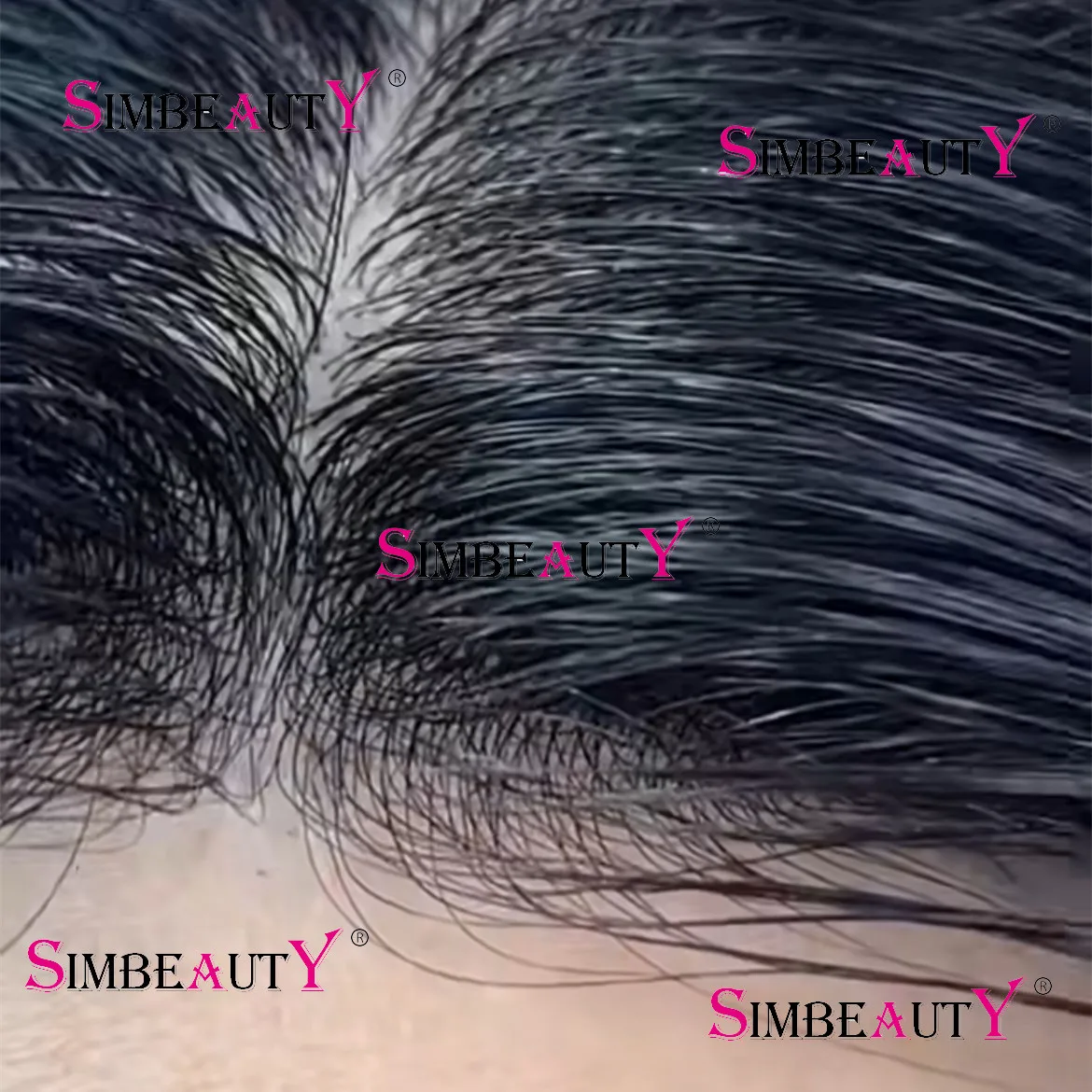 0.02-0.03mm Ultra-thin Skin Natural Hairline Men Toupee 100% Human hair Grey Black Brown Replacement System Capillary Prosthesis