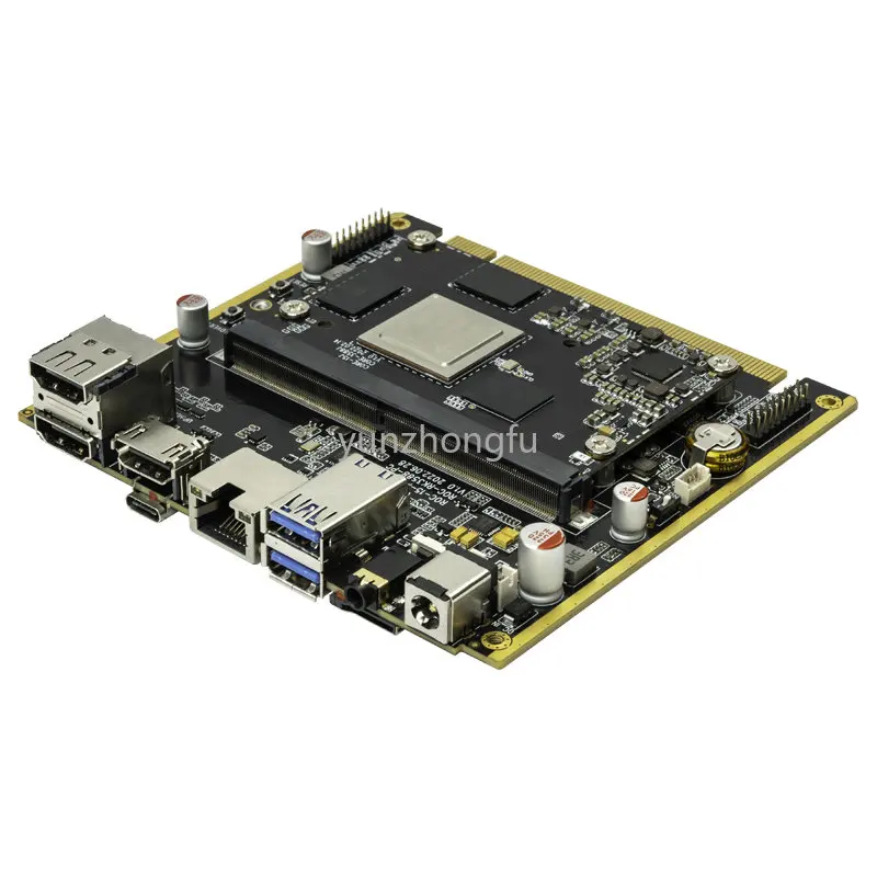 

ROC-RK3588-PC 8K AI Industry Motherboard 8nm Cortex-A76 6tops Computing Power Rk3588