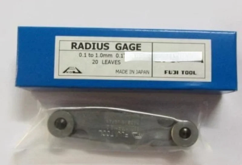 Японский оригинальный инструмент для измерения радиуса 178MAA R калибр 0 1-1 мм