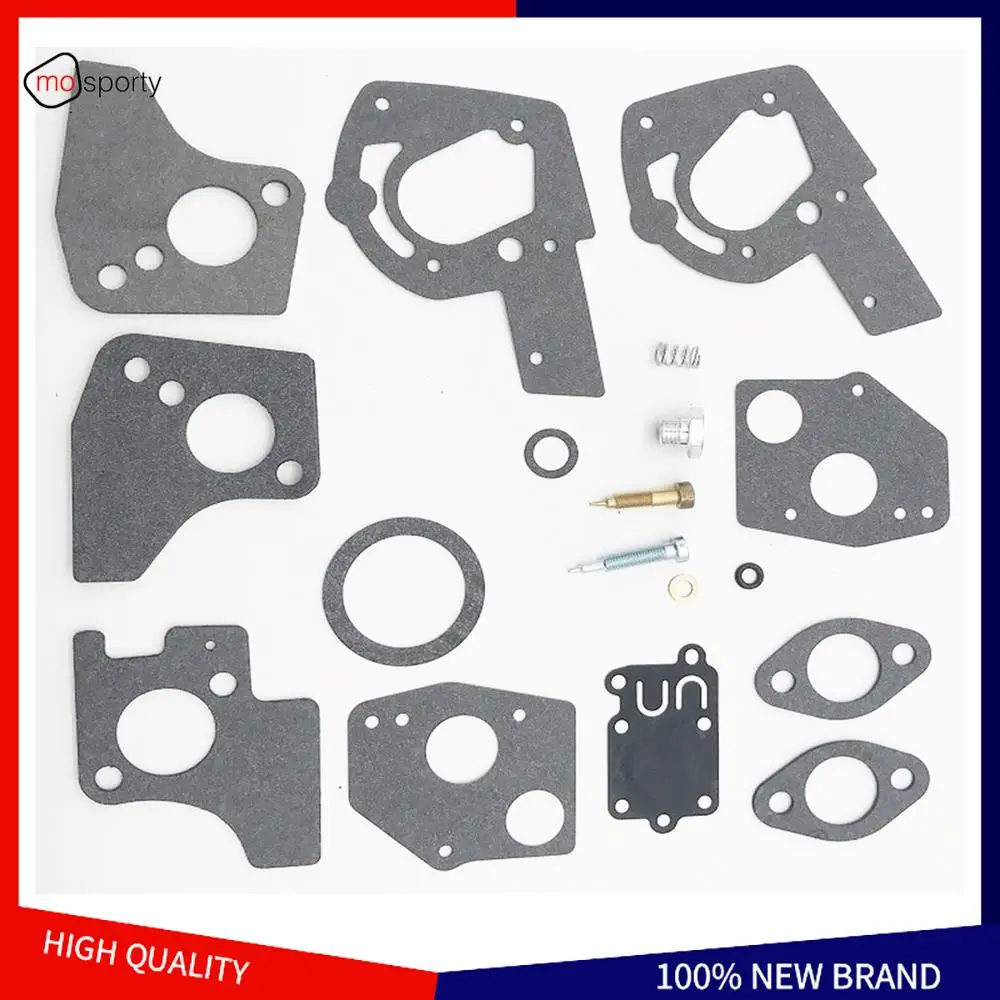 

Lwan Mower Carburetor Repair Kit for Briggs & Stratton 495606 494624 3HP-5HP Gaskets Outdoor Rebuild Tool Parts