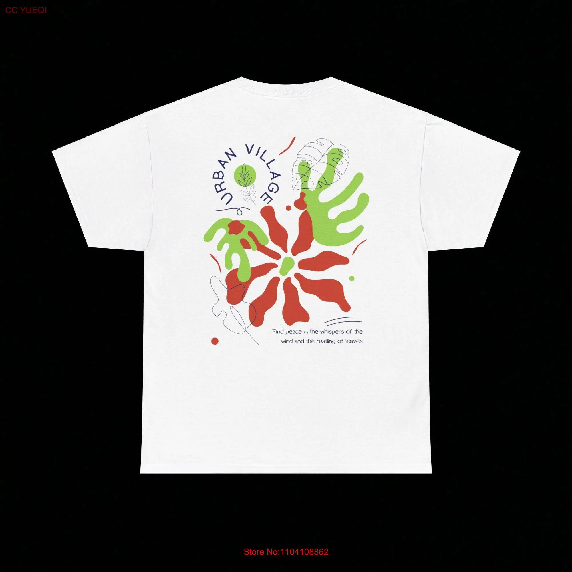 Футболка Find Peace с длинными или короткими рукавами