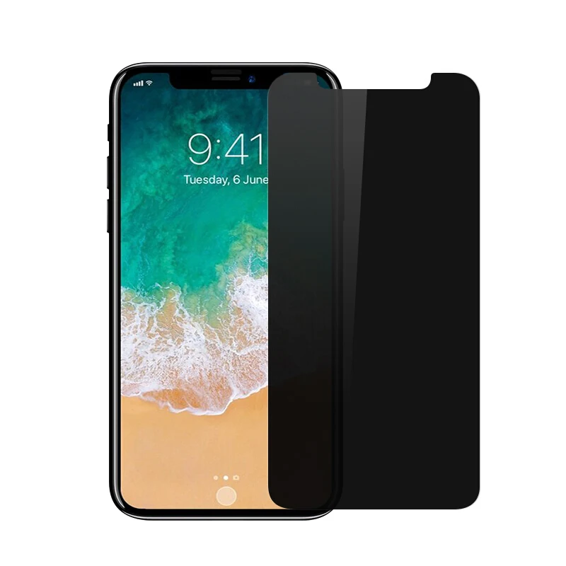10pcs Privacy Temper glass For Apple iPhone X XS Max 6 7 8 Plus 11Pro 11 12 13 Pro Max Mini SE 2020 Anti Spy Tempered Glass