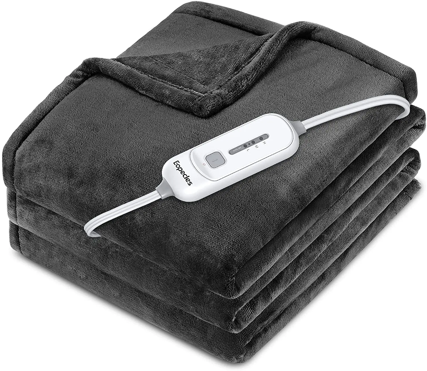 

King Size Heating Blanket Reversible Flannel Heated Throw Electric Blanket