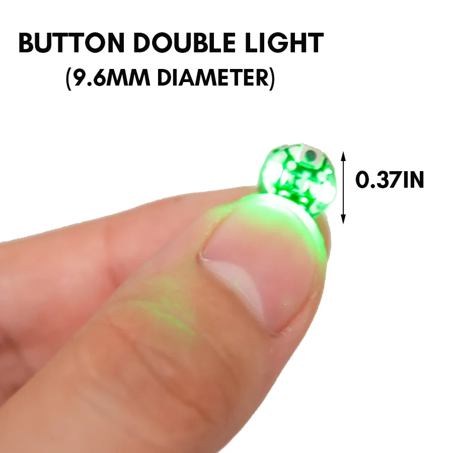 Миниатюрная кнопка в стиле двойной светодиодной лампы |