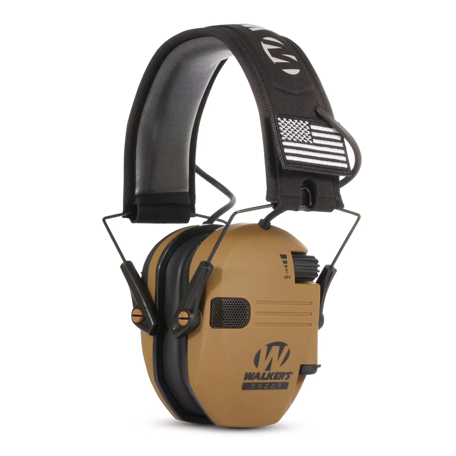 

Electronic Shooting Hearing Protection Sound Amplification Earmuffs 23dB NRR Low Profile Noise Reduction for Hunting