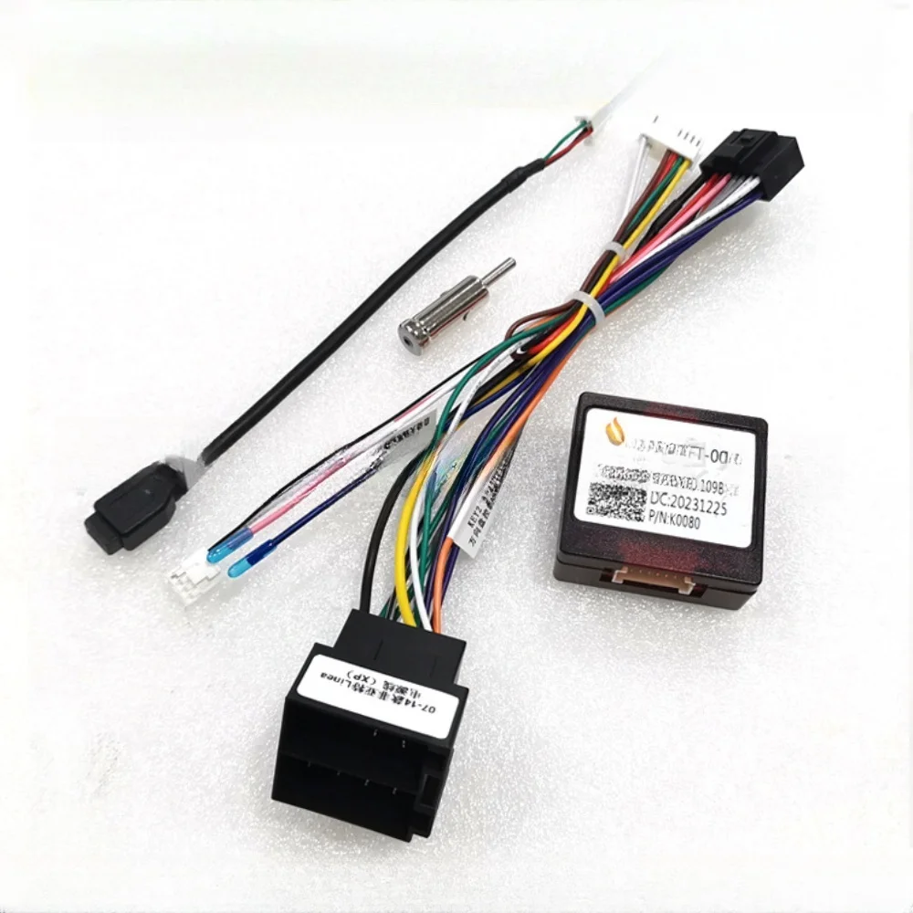 

Простой Canbus RP5-FT-001 для Fiat Doblo 500L/Doblo/PUNTO/ FIORINO/Linea Android автомобильный радиоразъем 16-контактный кабель питания