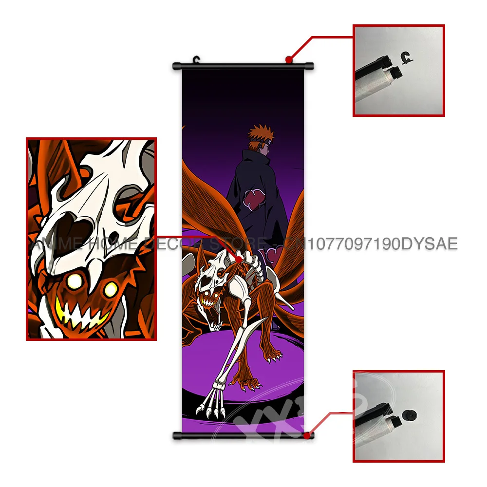 Постеры Наруто Uchiha Sasuke Аниме Обои Jiraiya подвесная живопись настенное искусство Gaara