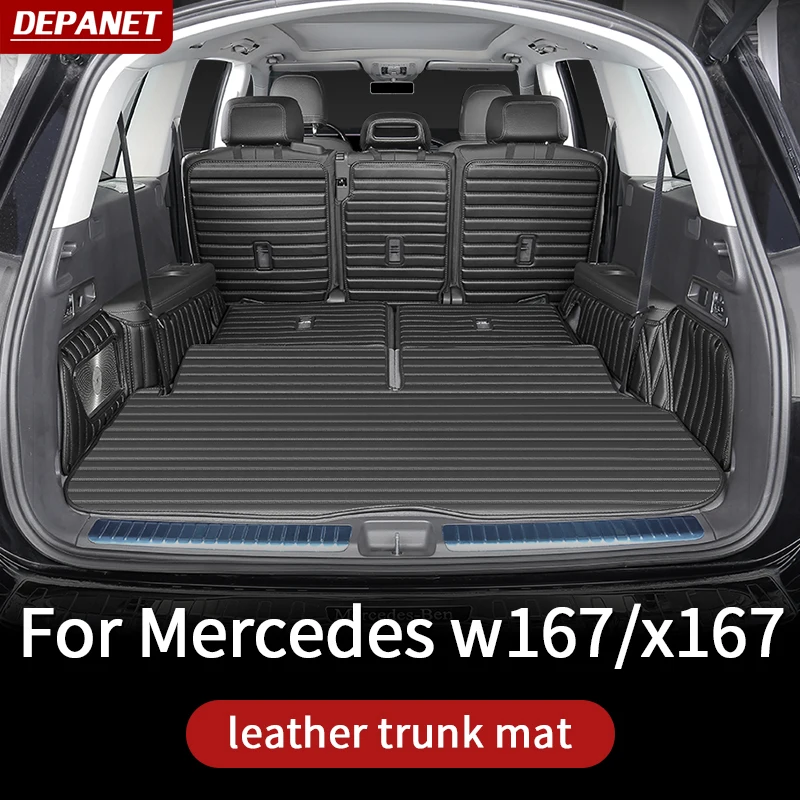 Кожаный коврик Depanet для Mercedes GLE w167 новый benz gls x167 gle V167 coupe 350 400 450 500 350d amg аксессуары