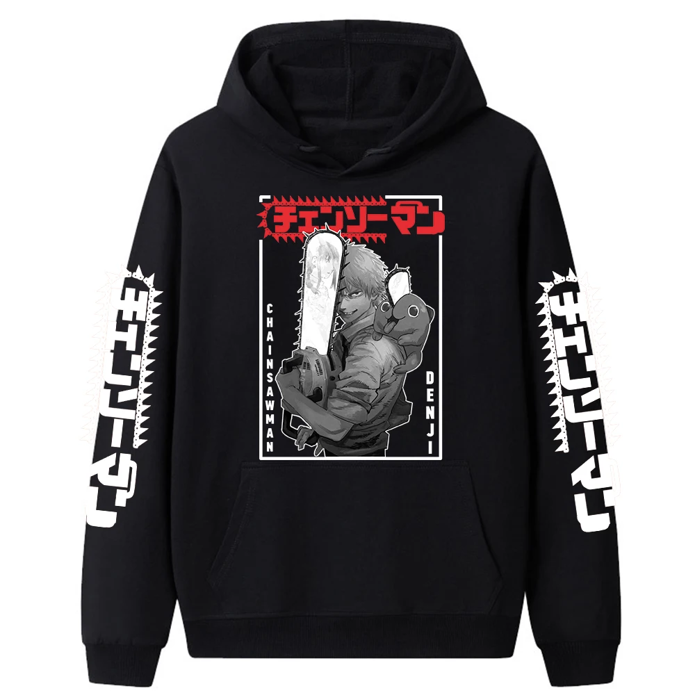 

Japan Anime Chainsaw Man Denji Hoodie Men Women Hoodies Manga Unisex Streetwear Sweatshirts Clothes