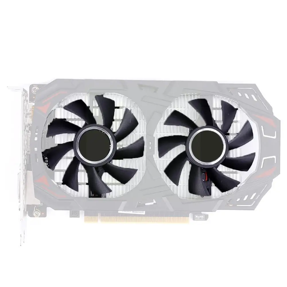 

1pcs Cooling Fan For Colorful P106-100 Gtx1060 960 950 Netchi Edition Graphics Card Gaming Graphics Video Card Cooler Fan 2 Z9s9