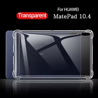 shockproof silicone case for huawei mediapad matepad pro t3 t5 m3 m5 m6 lite 8 0 8 4 10 10 4 10 8 transparent rubber back cover