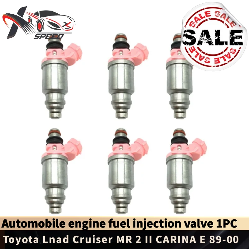 

Engine Fuel Nozzle For Toyota Land Cruiser Carina E Celica MR 2 II Corona 2.0L 89-00 1PC Fuel Injection Valve 23209-74080