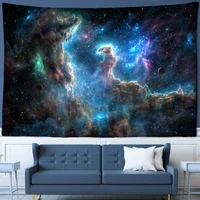 star galaxy tapestry dreamy cloud cover wall hanging bohemian hippie witchcraft tapiz art dormitory decor