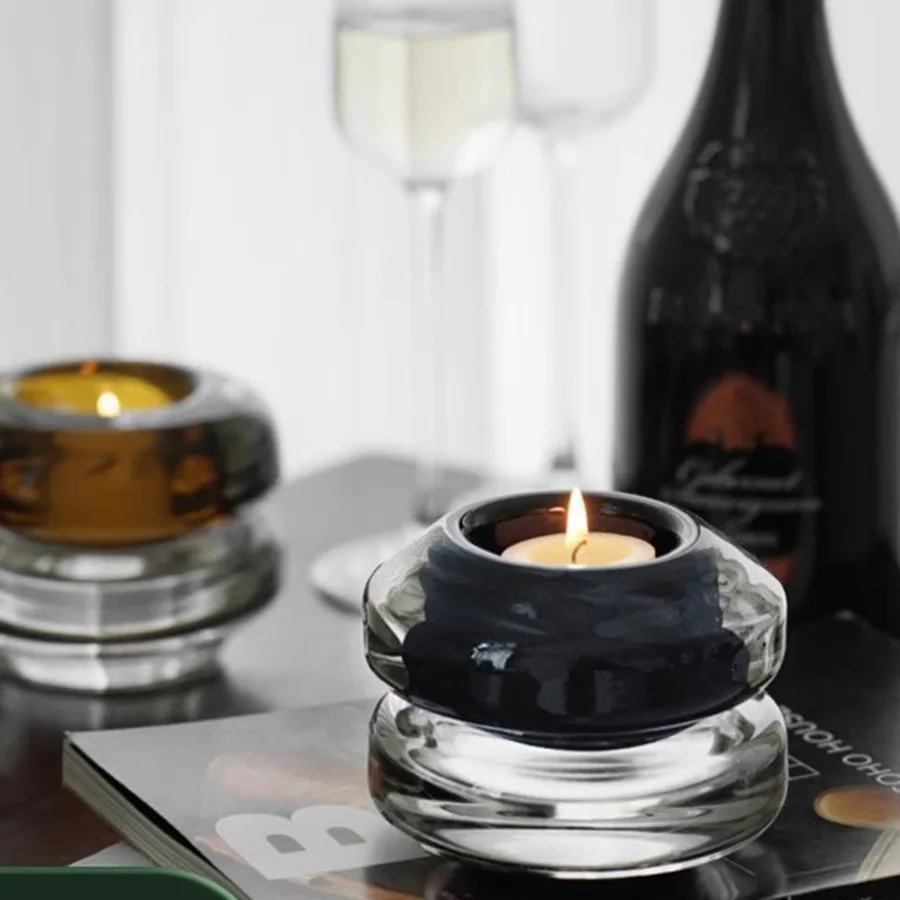 Utdoor вечерние подсвечник уникальный Декор Настольный Европейский Tealight Смола