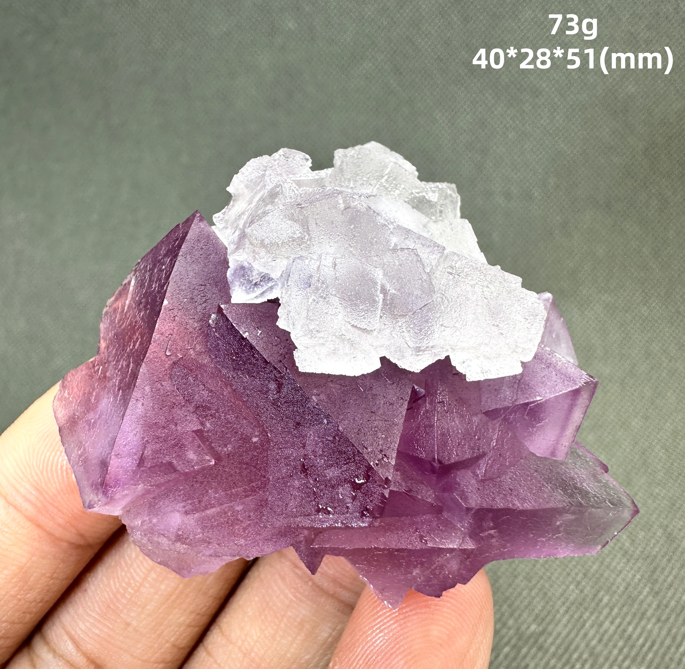 Фиолетовый флюорит QIANCHUAN