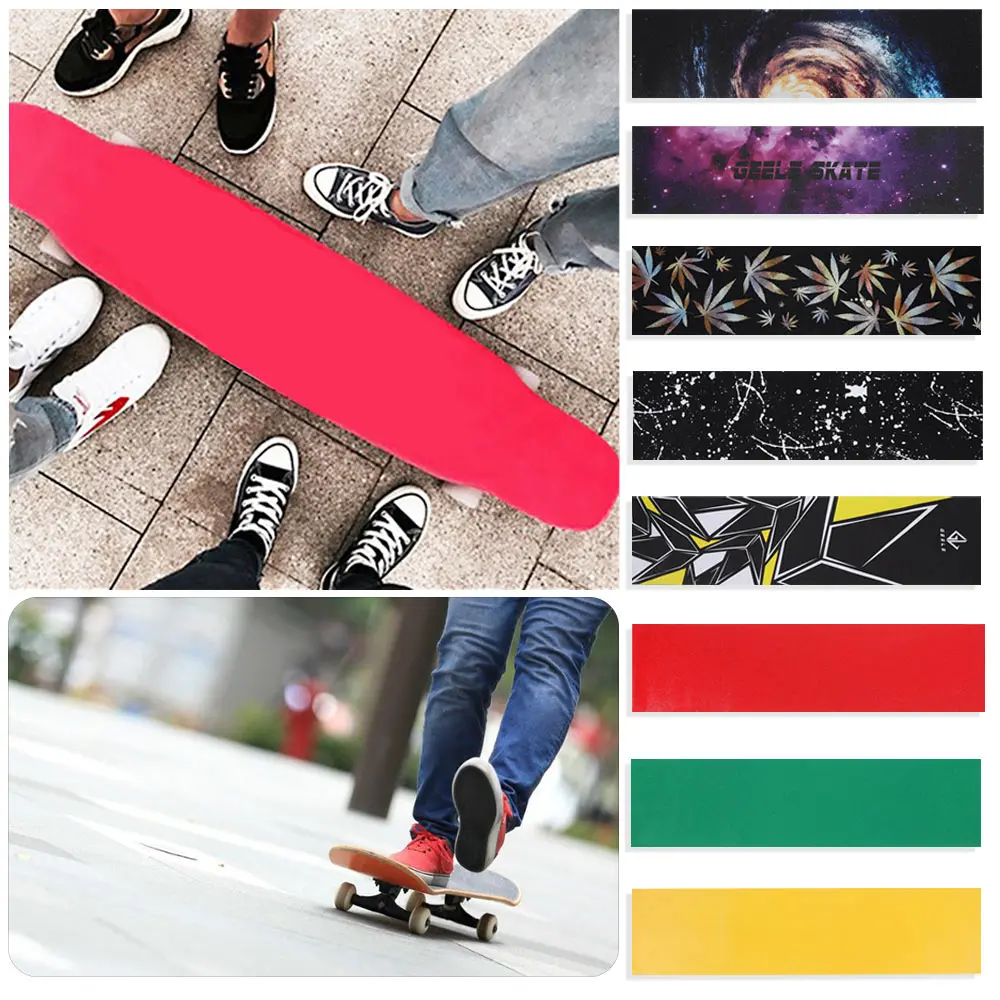 

Professional For Skating Board Grip Tape Longboarding Griptape Accessory Decks Sticker Skateboard Deck Sandpaper