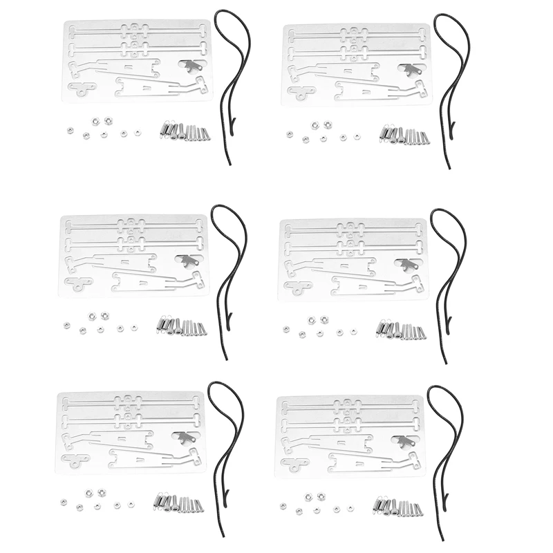 

6X Metal Windshield Wiper For 1/10 RC Crawler AXIAL SCX10 JEEP Cherokee TRAXXAS TRX4 Defender Bronco G500 MST KM2 Parts