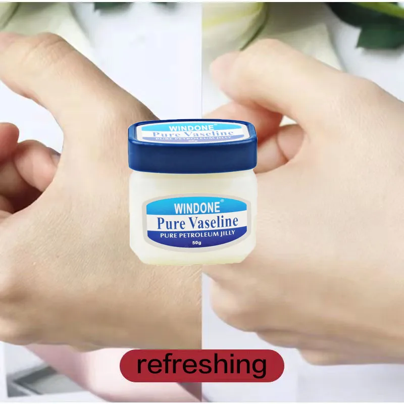 

Vaseline Pure Petroleum Jelly Moisturizing Cream Anti Chapping Anti Cracking Hand Cream Foot Skin Protection Freeze Cream 50g