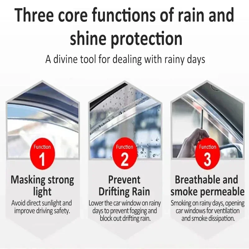 Козырек для автомобиля Mazda3 Mazda 3 BP Sedan 2019 ~ 2026 водонепроницаемый козырек от дождя