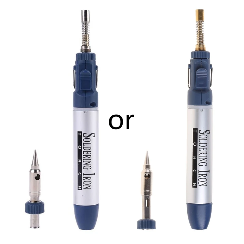 

3в1 Газовый паяльник беспроводной сварочный фонарь паяльный инструмент Электрический газовый паяльник инструменты