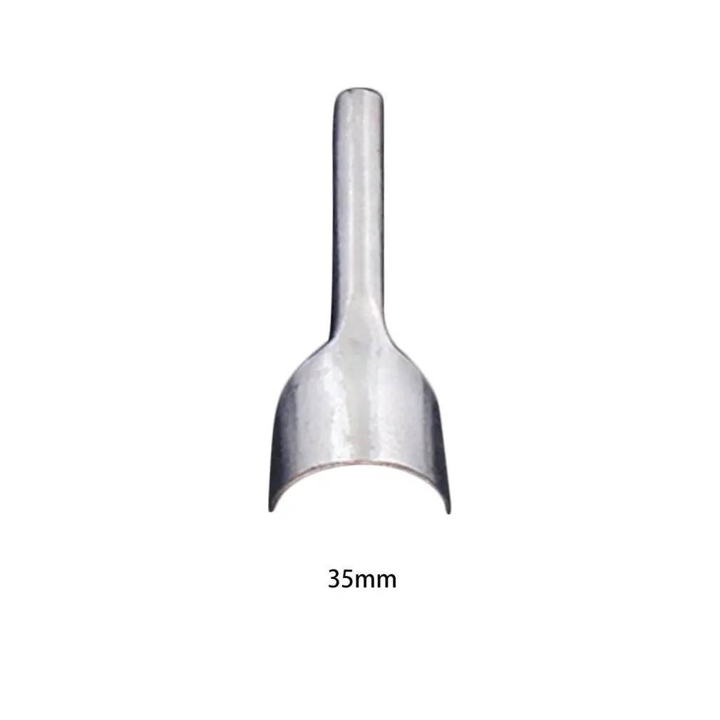

Semicircle Handwork Leather Tool Round Fillet Shaped Belt Punch C-shaped Punch Tail Cut Belt Punch DIY Leather Cutting Tool