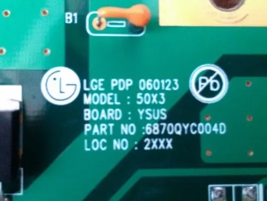 

Для LG 50X3Y Board 6870QYC004C 6871QYH039A 6871QYH039B 6870QYC004D