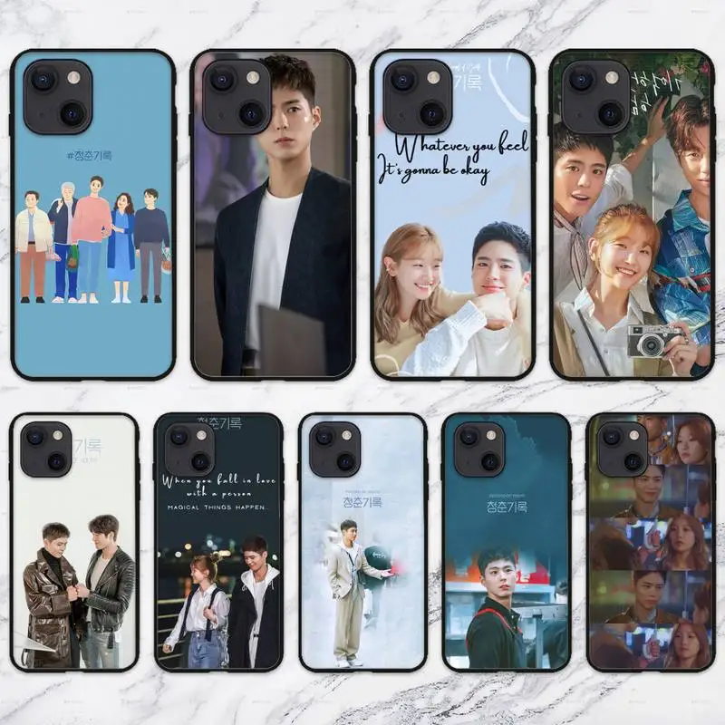 Record of youth Korean TV series Phone Case For iPhone 11 12 Mini 13 Pro XS Max X 8 7 6s Plus 5 SE XR Shell