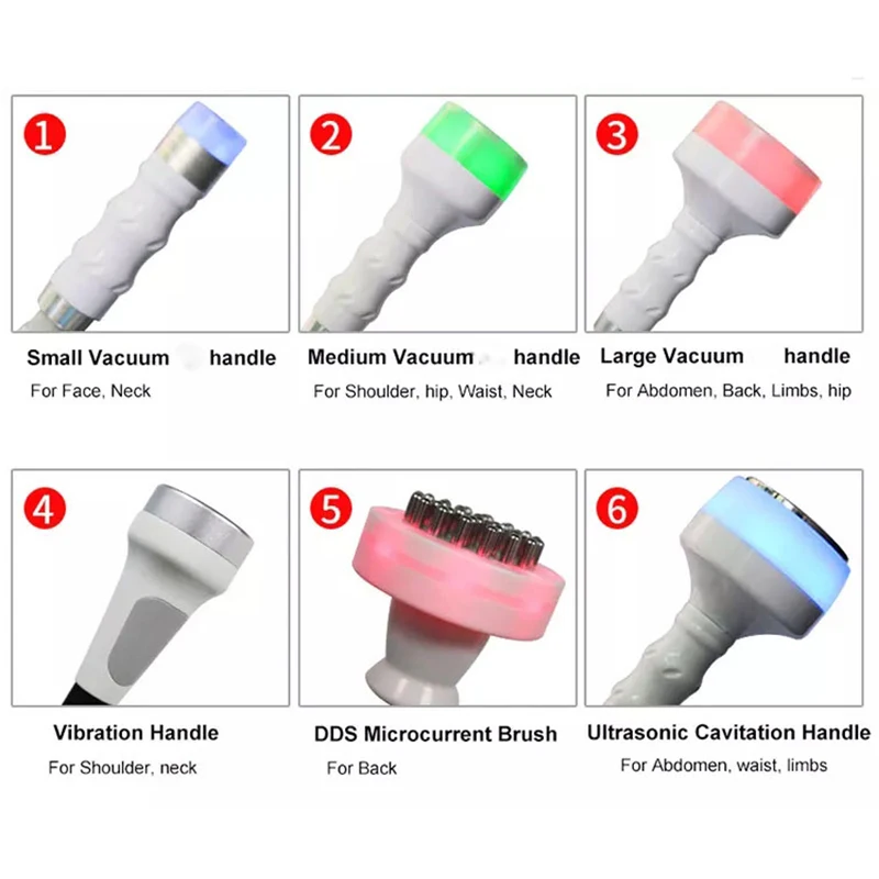 5D кавитация ультразвуковое сжигание жира удаление целлюлита 80K вакуумный массаж