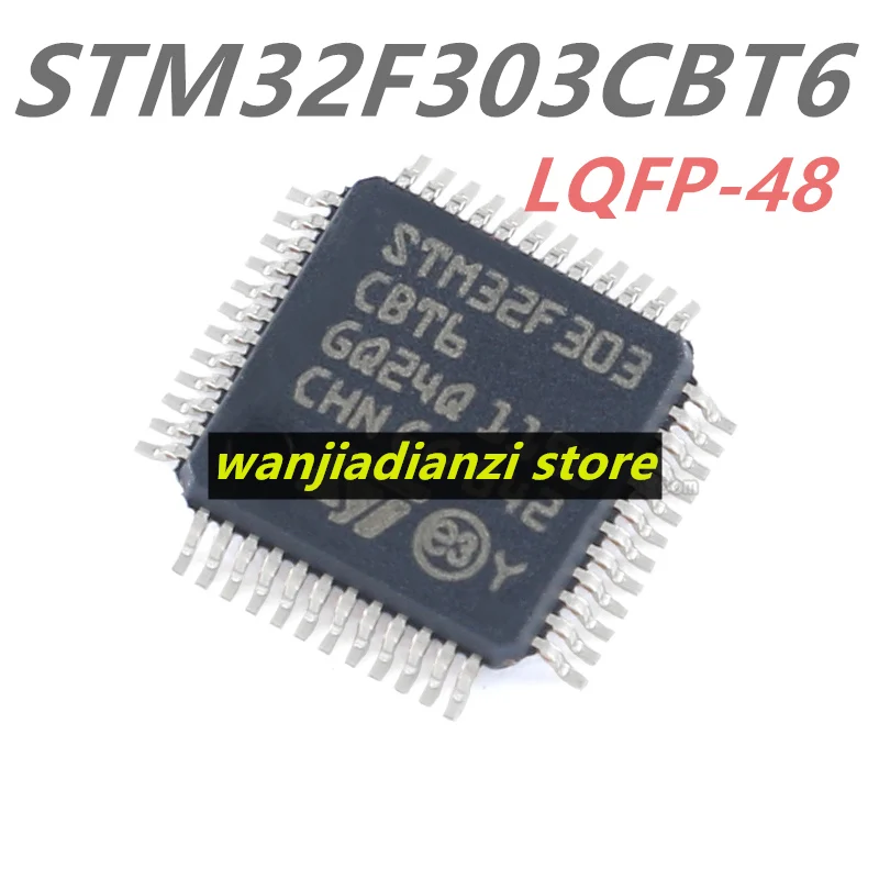 

Микроконтроллер STM32F303CBT6 LQFP, микроконтроллер 32 бит, чип MCU LQFP48 32F303CBT6 303CBT6