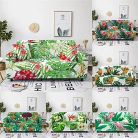 fresh plant print sofa cover home decoration sofa covers for living room sectional sofa l shape sofa cover universal seat covers
