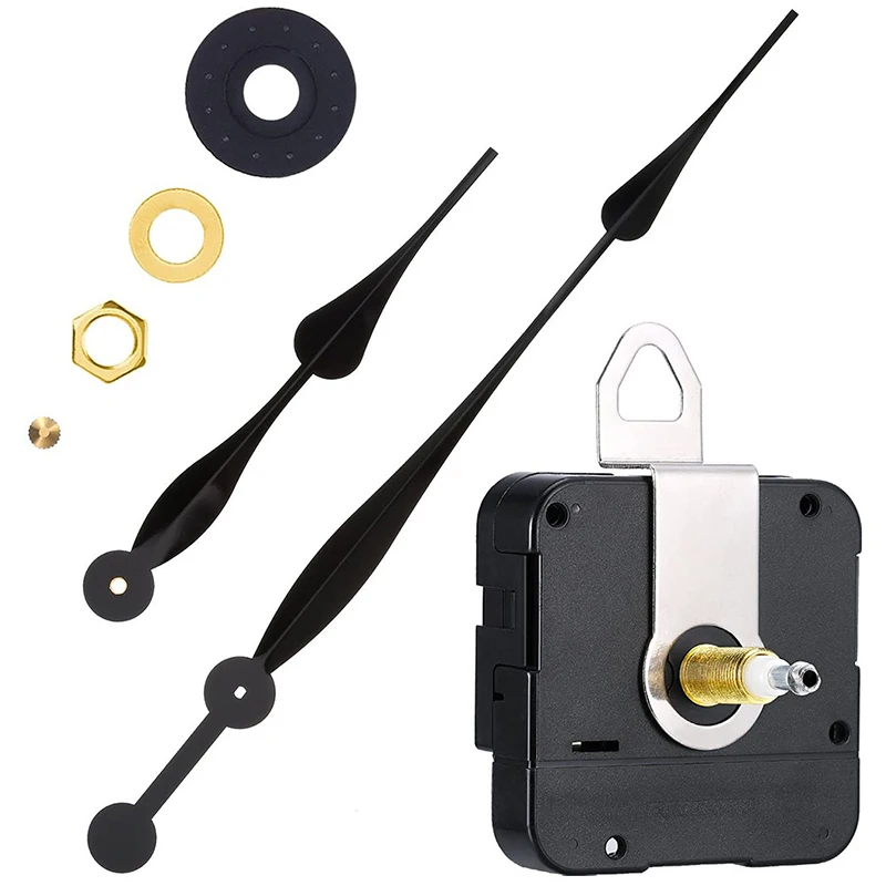 High Torque Quartz Wall Clock Movement Silent DIY Clock Mech
