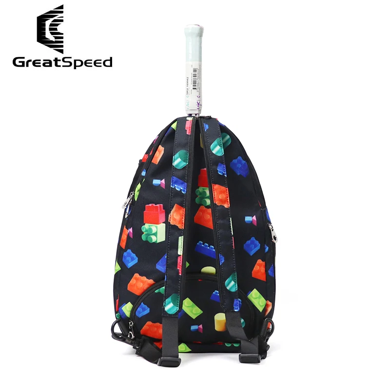 Greatspeed Tennis Backpack with Sneakers Compartment Adult Children Shoulder Racket Sport Bags Badminton Tennis Bag