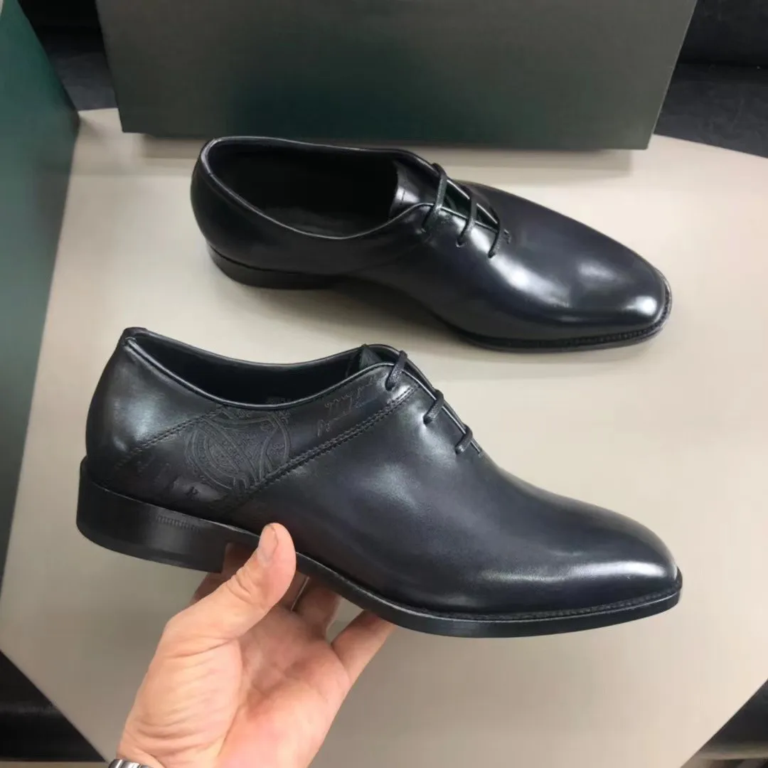 

Роскошные Дизайнерские мужские свадебные туфли ручной работы из мягкой натуральной кожи для взрослых повседневная Кожаная Коллекция Стив...