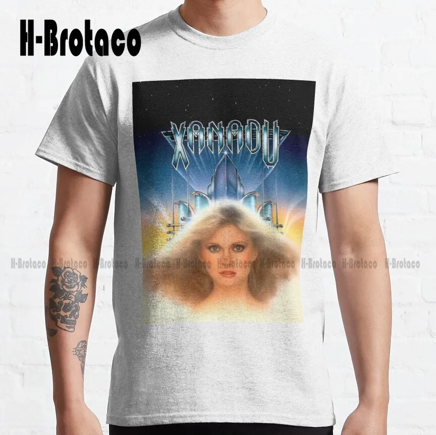 

Xanadu Movie Poster Olivia Newton-John Graphic T-Shirt Womens Polo Shirts Custom Aldult Teen Unisex Digital Printing Tee Shirts