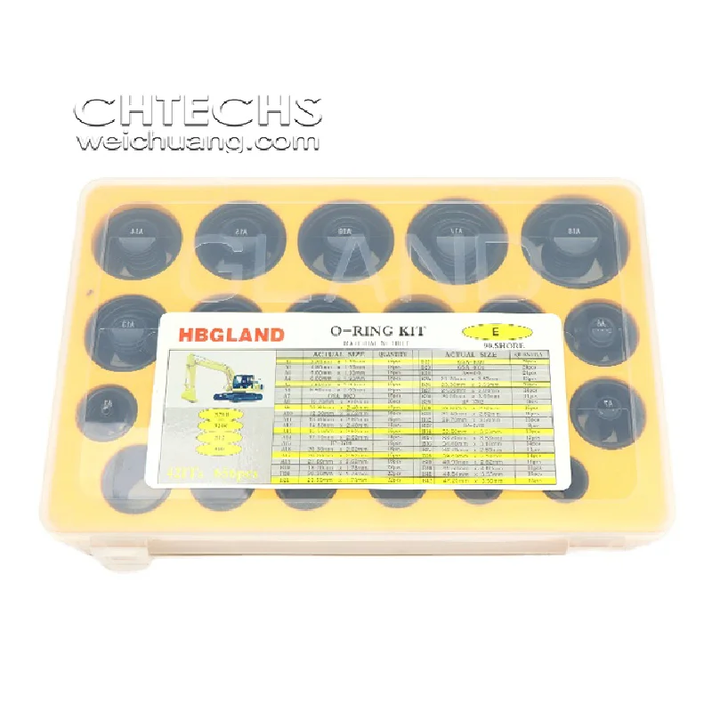 Прямая продажа с фабрики Детский комплект уплотнительных колец для SK HYUNDAI E
