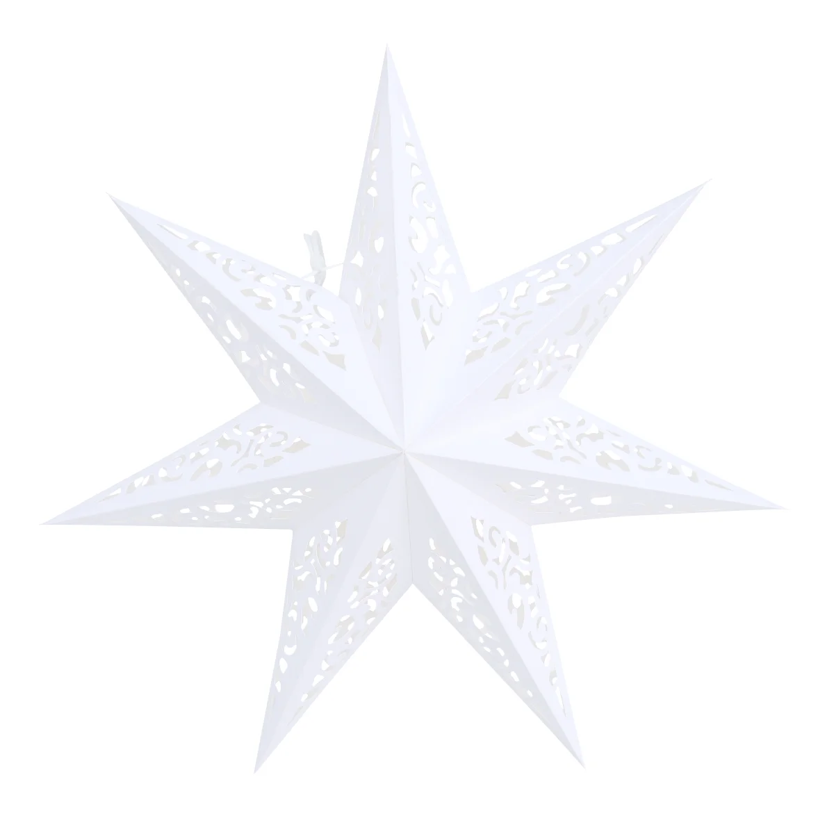 

Star Paper Lantern Light Lamp Cover Hanging Lanterns Shade Christmas Lampshade Stars Shaped Hollow Out Party Ceiling Lights