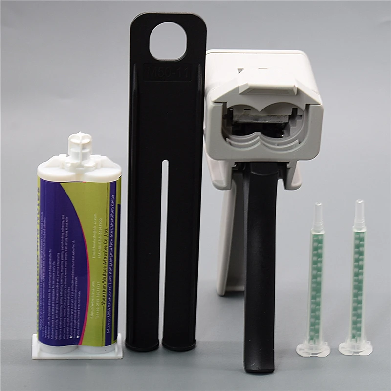 Эпоксидные клеи 50 мл структурный клей 1:1 прозрачные AB 2 шт. статические