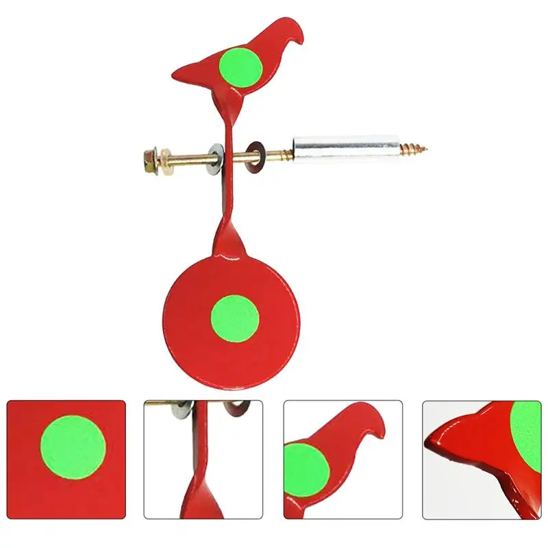 

Practice Alloy Hanging Shooting Target for Garden Yard Shooting Supplies