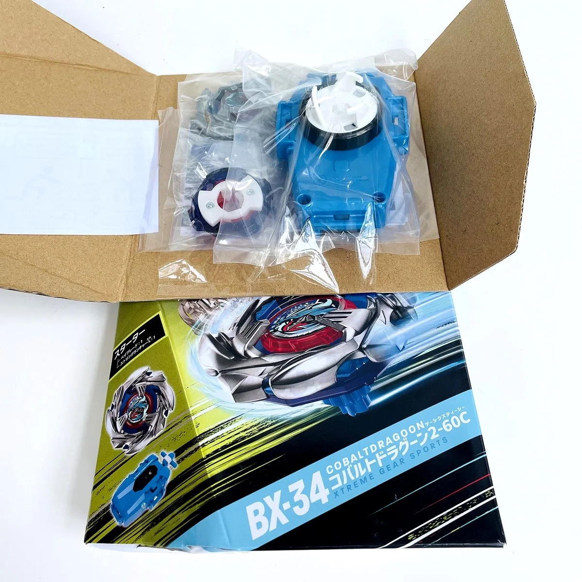 Фото ПОДЛИННЫЙ TT BEYS Beysplayer BX-34 Battle X Starter Cobalt Dragoon, новый с оригинальным упаковочным набором №4