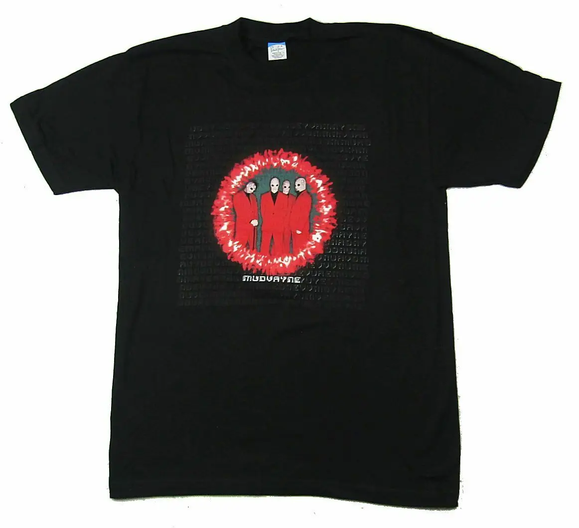 

Mudvayne Red Suits Band Pic Black T-Shirt NEW