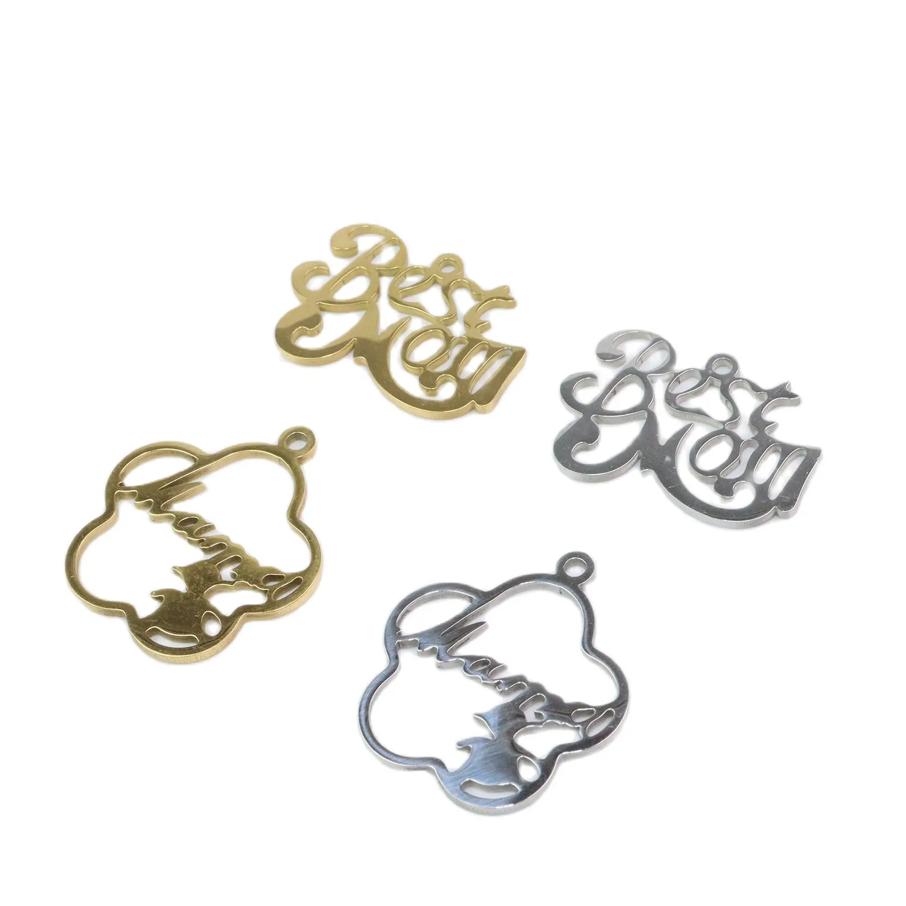 

5 шт., очаровательное женское колье из нержавеющей стали, 18 к