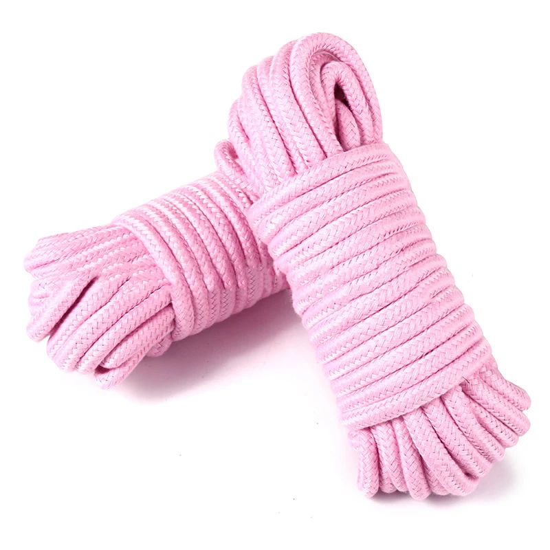 2 м/5 м/10 м секс-раб бондаж веревка Толстая хлопковая ограничитель эротические