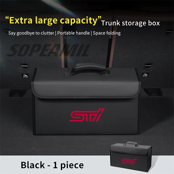 

Ящик для хранения багажника автомобиля, органайзер, складная сумка для укладки, сумка для уборки Subaru STI FORESTER ASCENT BRZ IMPREZA LEGACY LEVORG OUTBACK WRX XV