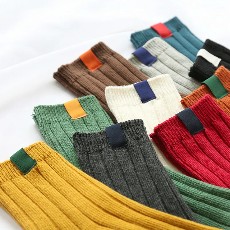 Classic  Winter Pure Color In Tube Korean White Black Yellow Green Blue Grey