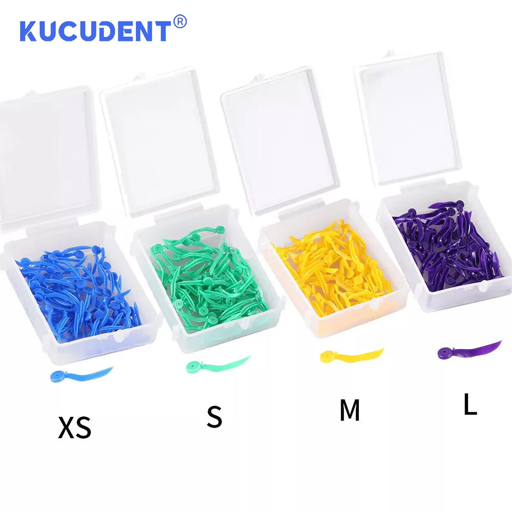 KUCUDENT одноразовые стоматологические клинья медицинские пластиковые дуги