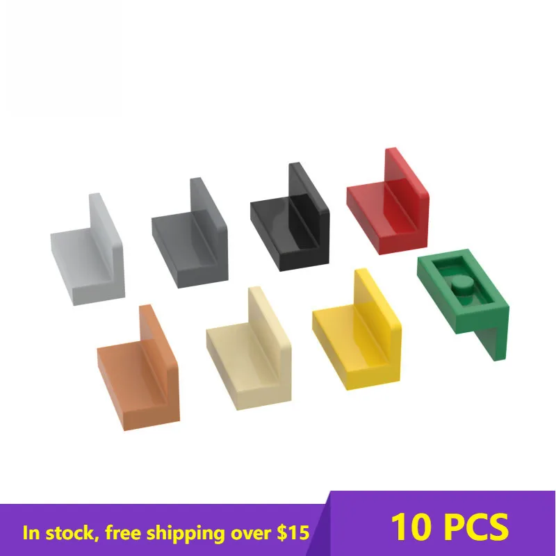 

10PCS Brick 4865/30010 Panel 1x2x1 brick High-Tech Changeover Catch For Building Blocks Parts DIY Educatio Creative Gift Toys