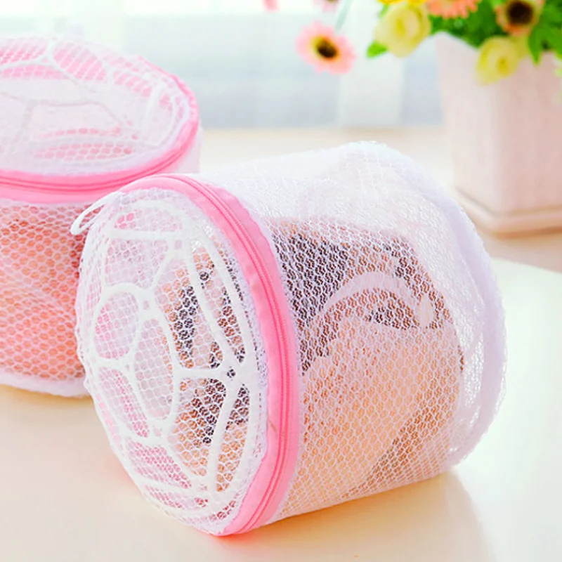 

Home Use Lingerie Washing Mesh Clothing Underwear Organizer Washing Bag Useful Mesh Net Bra Wash Bag zipper Laundry Bag 2019