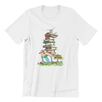newest tshirts for men books round collar pure cotton men t shirts hip hop clothes clothing tee