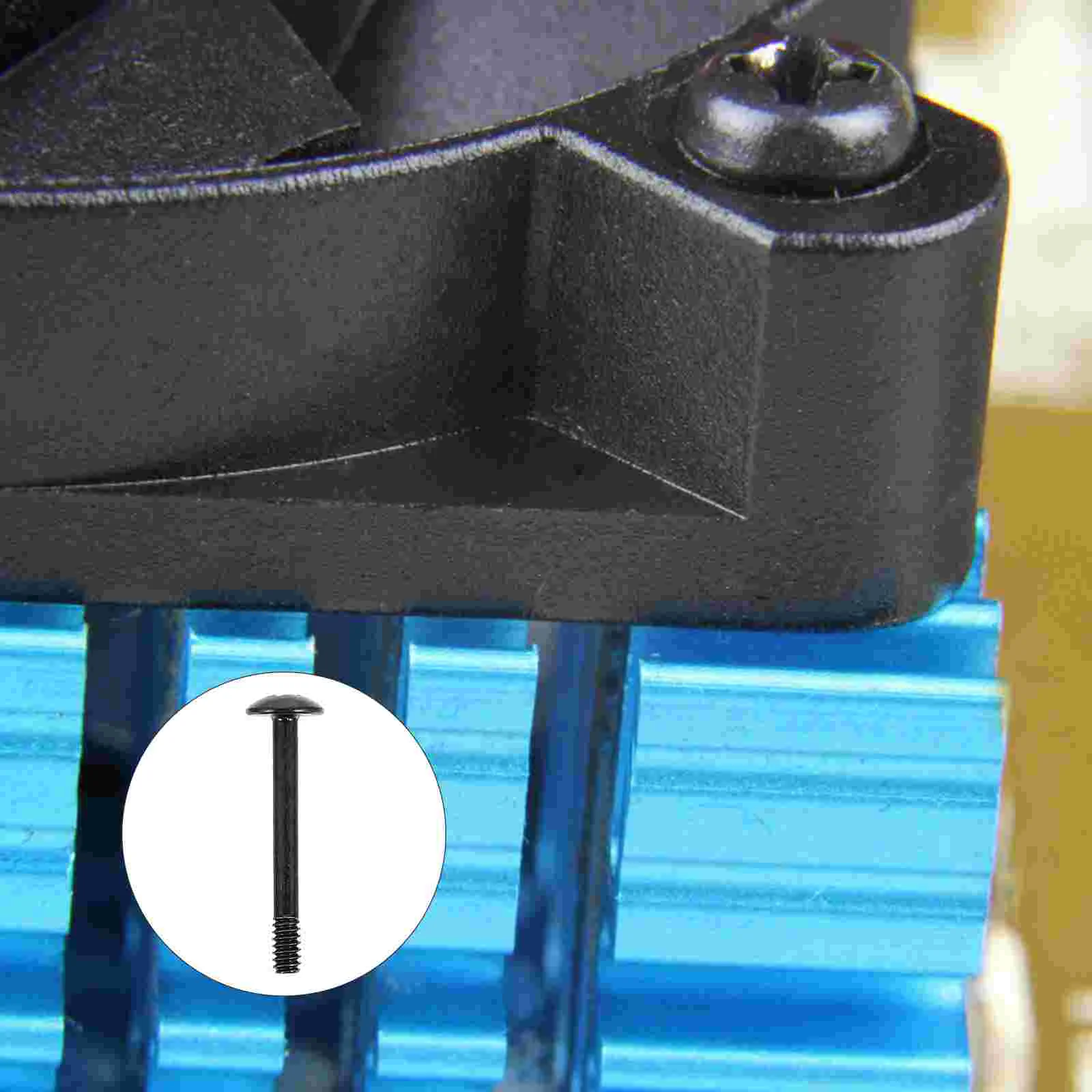 

Fan Screws Screw Pc Case Computermetal Tapping Cooling Cooler Radiator Mount Mounting Cpu 30Mm Black Fans Head Round Self 32